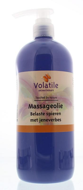 Volatile Massageolie belaste spieren 1 Liter