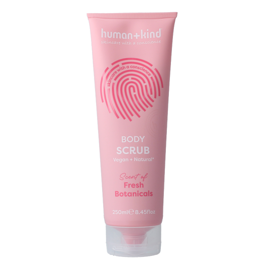 Human+Kind Body scrub fresh botanicals 250 Milliliter