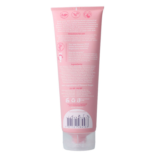 Human+Kind Body scrub fresh botanicals 250 Milliliter