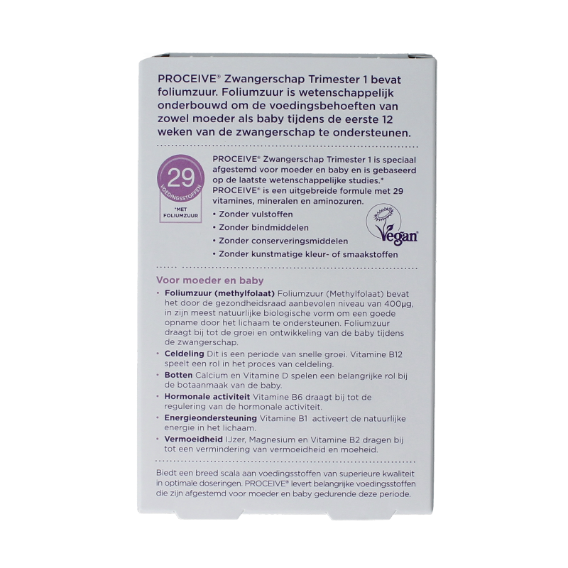 Proceive Kinderwens trimester 1 60 Capsules