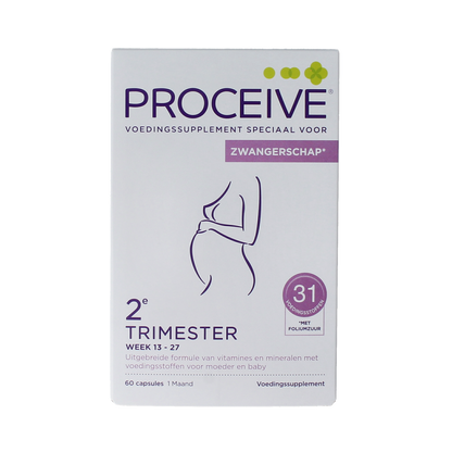 Proceive Kinderwens trimester 2 60.00 Capsules