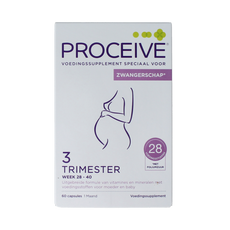 Proceive Kinderwens trimester 3 60.00 Capsules
