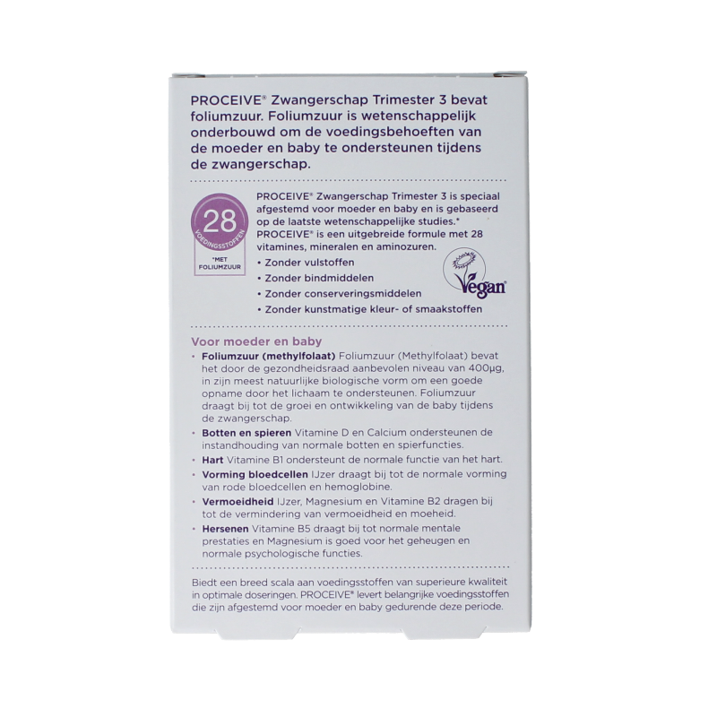 Proceive Kinderwens trimester 3 60 Capsules