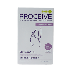 Proceive Kinderwens & zwangerschap omega 3 60 Capsules