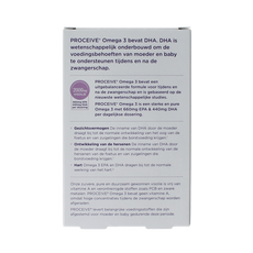 Proceive Kinderwens & zwangerschap omega 3 60 Capsules