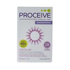 Proceive Kinderwens vrouw 60 Capsules