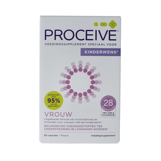 Proceive Kinderwens vrouw 60.00 Capsules