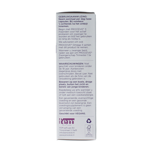 Proceive Kinderwens vrouw 60.00 Capsules