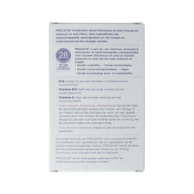 Proceive Kinderwens duo 60 Capsules