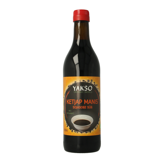 Yakso Ketjap manis bio 500.00 Milliliter