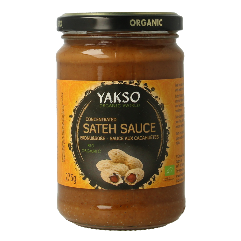 Yakso Satesaus bio 275 Gram