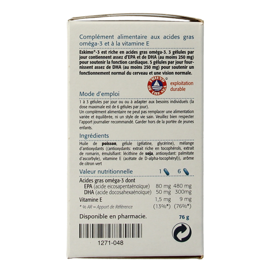 Metagenics Eskimo 3 105.00 Capsules