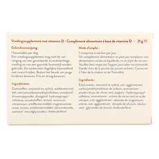 Metagenics Vitamine D 1000IU 84 Kauwtabletten