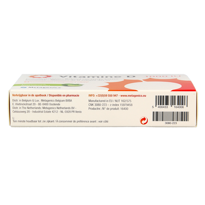 Metagenics Vitamine D 1000IU 84.00 Kauwtabletten