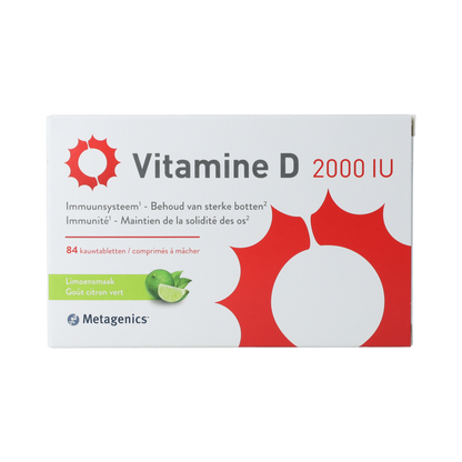 Metagenics Vitamine D 2000IU 84.00 Tabletten