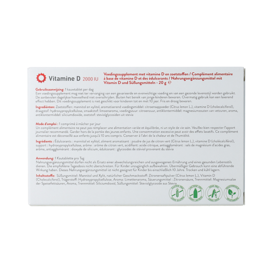 Metagenics Vitamine D 2000IU 84.00 Tabletten