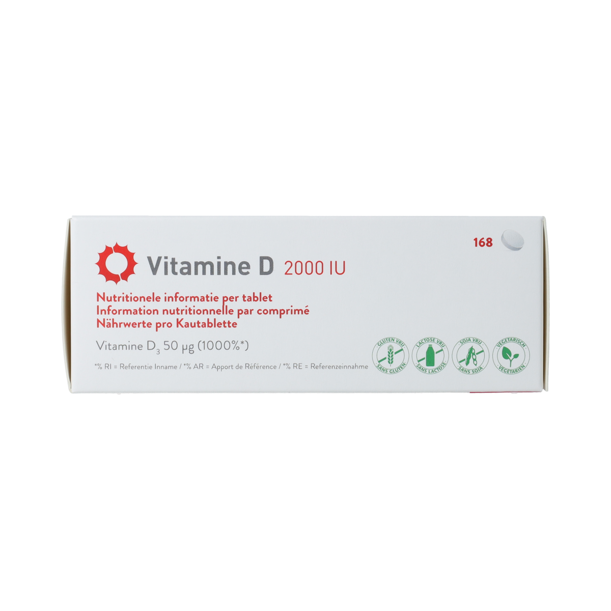 Metagenics Vitamine D 2000IU 168.00 Tabletten