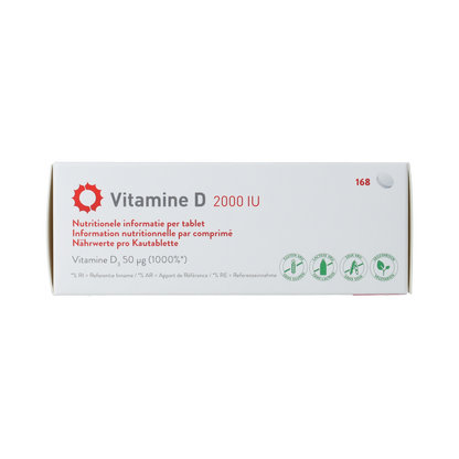 Metagenics Vitamine D 2000IU 168.00 Tabletten