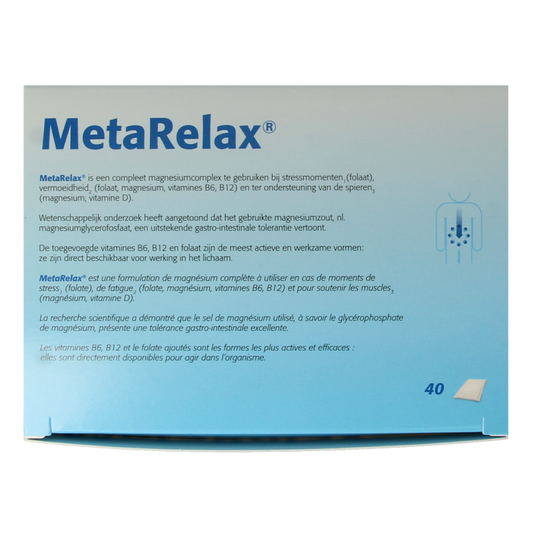 Metagenics Metarelax sachets 40 Sachets