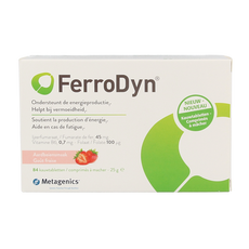 Metagenics Ferrodyn 84 Kauwtabletten