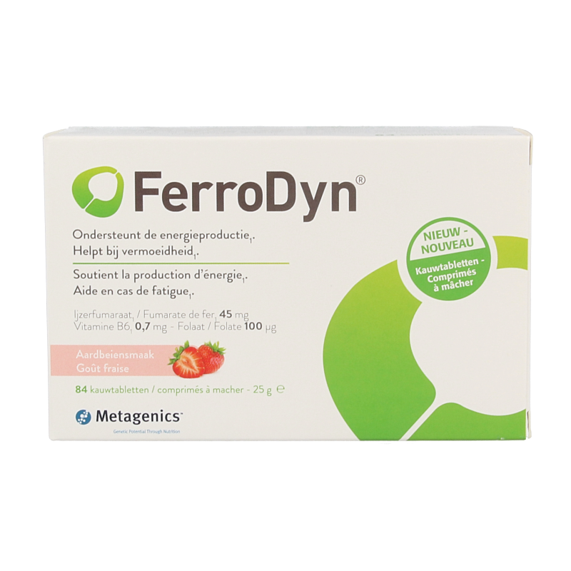 Metagenics Ferrodyn 84 Kauwtabletten
