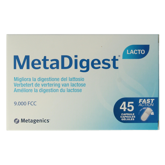 Metagenics Metadigest lacto blister 45.00 Capsules