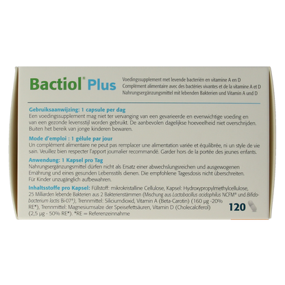 Metagenics Bactiol plus 120.00 Capsules