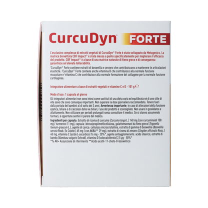 Metagenics Curcudyn forte 180.00 Capsules