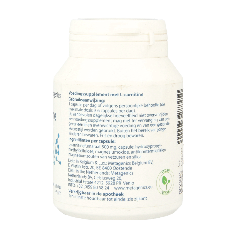 Metagenics L-Carnitine VC 60 Capsules