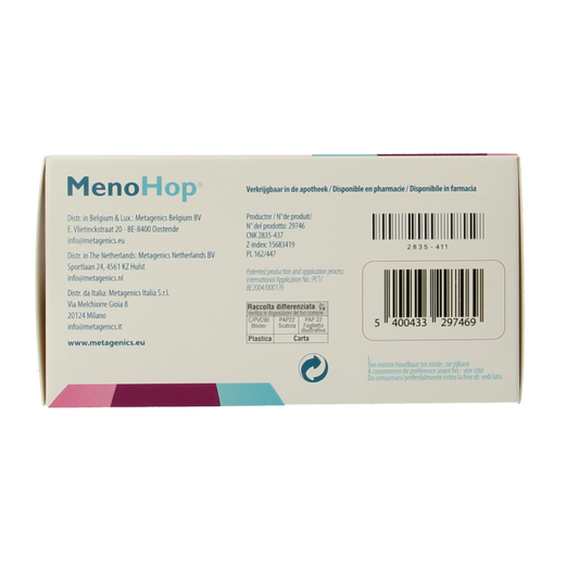 Metagenics Menohop 90 Capsules