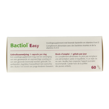 Metagenics Bactiol easy 60.00 Capsules