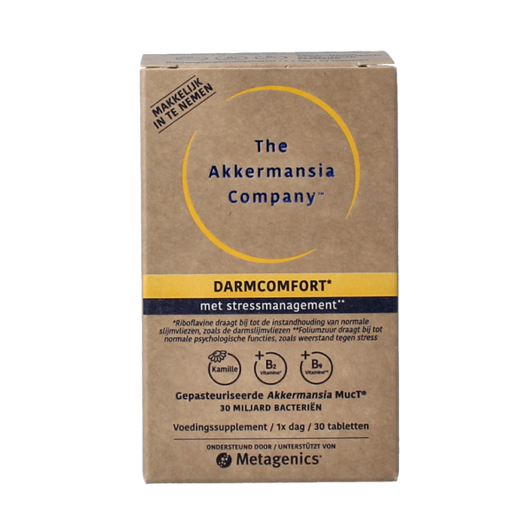 Metagenics Akkermansia darmcomfort NFD 30 Tabletten