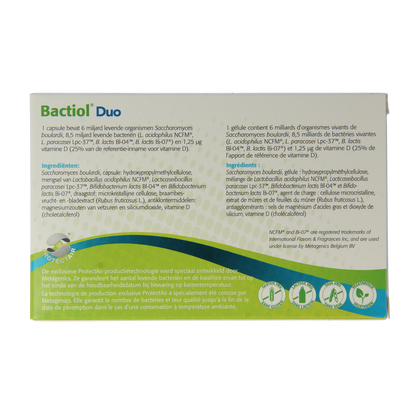 Metagenics Bactiol duo NF 60.00 Capsules