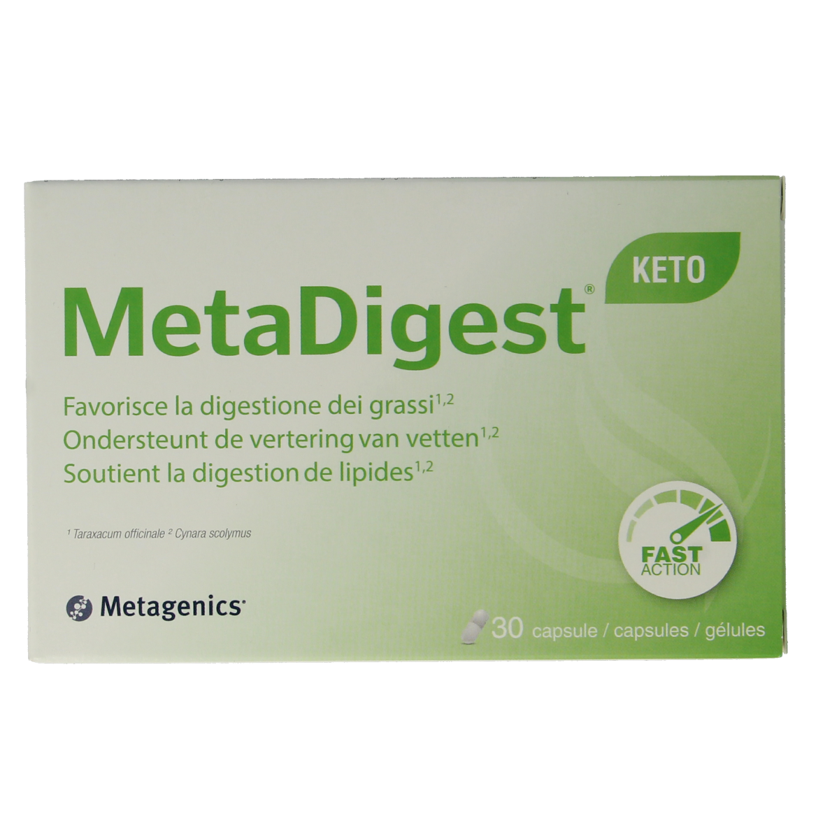 Metagenics Metadigest keto 30.00 Capsules