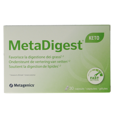 Metagenics Metadigest keto 30.00 Capsules