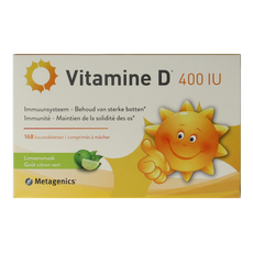 Metagenics Vitamine D 400IU NFD 168.00 Kauwtabletten
