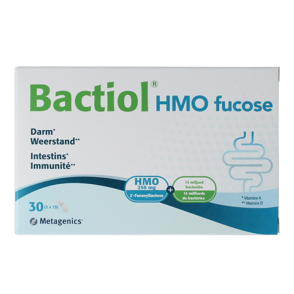Metagenics Bactiol HMO fucose 2x15 capsules 30 Capsules