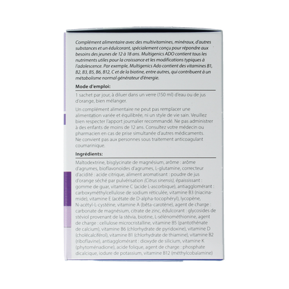 Metagenics Multigenics ado 30.00 Sachets