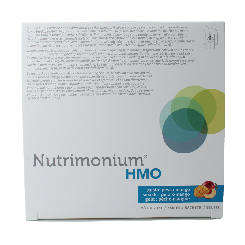 Metagenics Nutrimonium HMO perzik-mango NF 28 Sachets