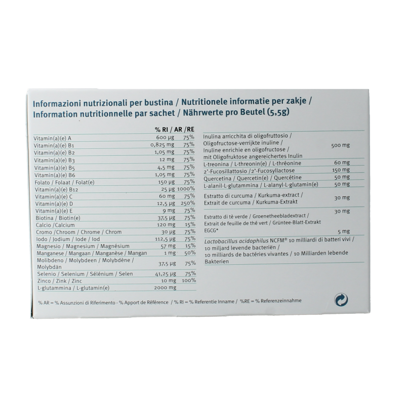 Metagenics Nutrimonium HMO perzik-mango NF 28 Sachets