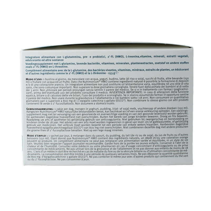 Metagenics Nutrimonium HMO perzik-mango NF 28 Sachets