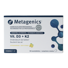 Metagenics Vitamine D3 +K2 NFD 56 Kauwtabletten