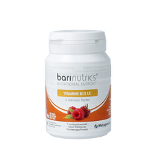 Barinutrics Vitamine B12 I.F. framboos 90.00 Kauwtabletten