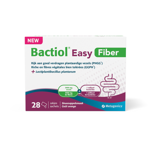 Metagenics Bactiol easy fiber zakjes 28 Stuks