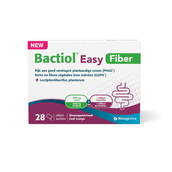 Metagenics Bactiol easy fiber zakjes 28 Stuks