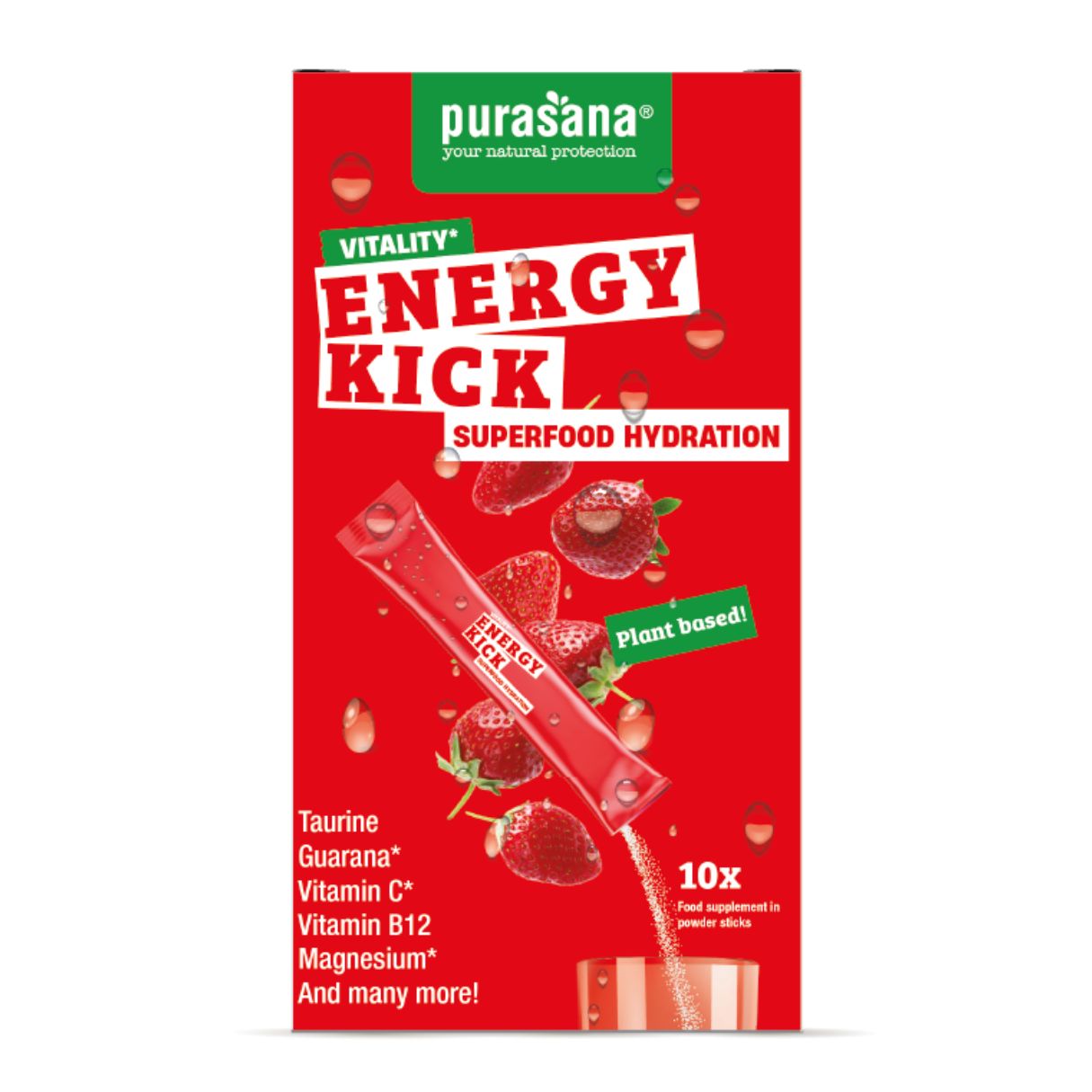 Purasana Hydration superfoods energy kick 45 Gram