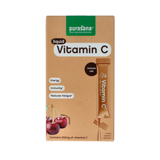 Purasana Vitamin C liquid gelstick 10ml 15.00 Stuks