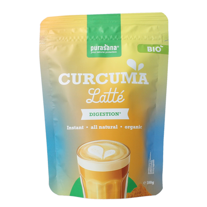 Purasana Instant curcuma latte bio 100.00 Gram