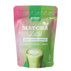 Purasana Instant matcha latte bio 100 Gram