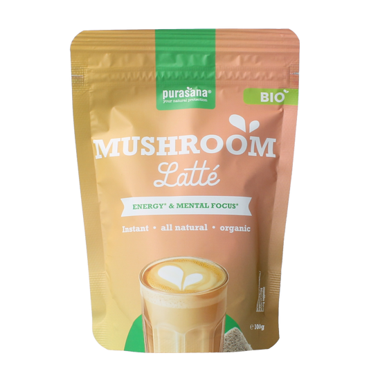 Purasana Instant mushroom latte bio 100 Gram
